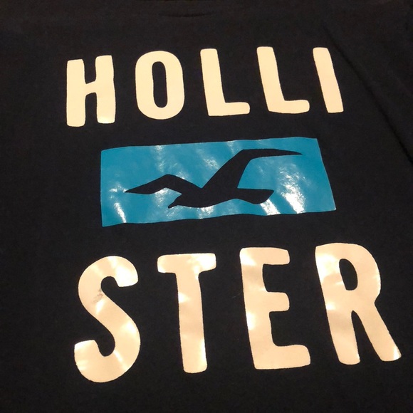 Black Hollister t shirt - Picture 2 of 4